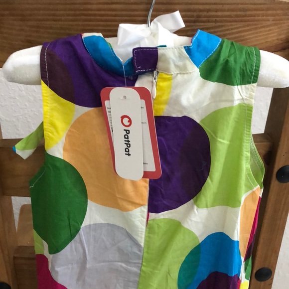 NWT color spotted dress - Picture 3 of 3